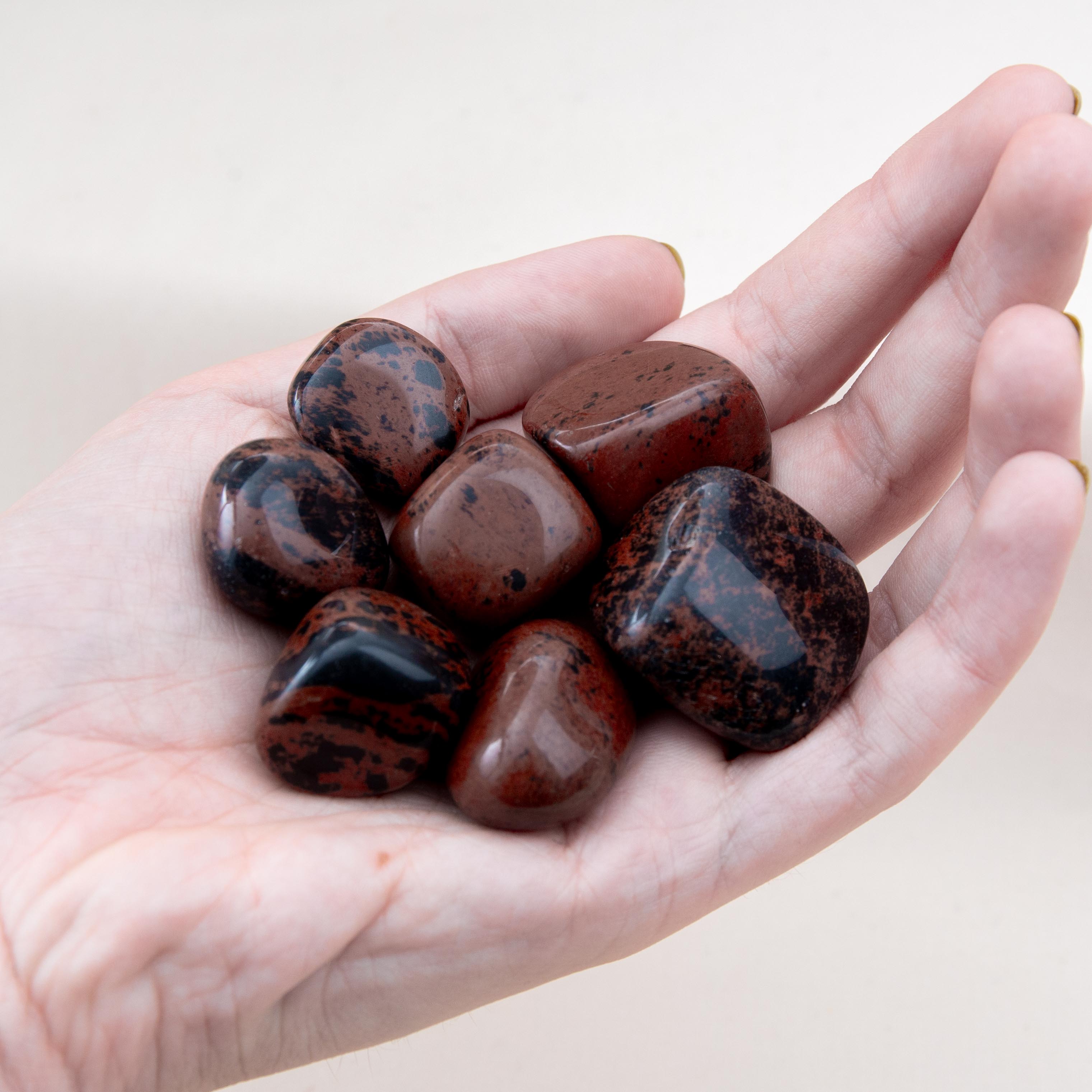 Tumble Stone - Mahogany Obsidian