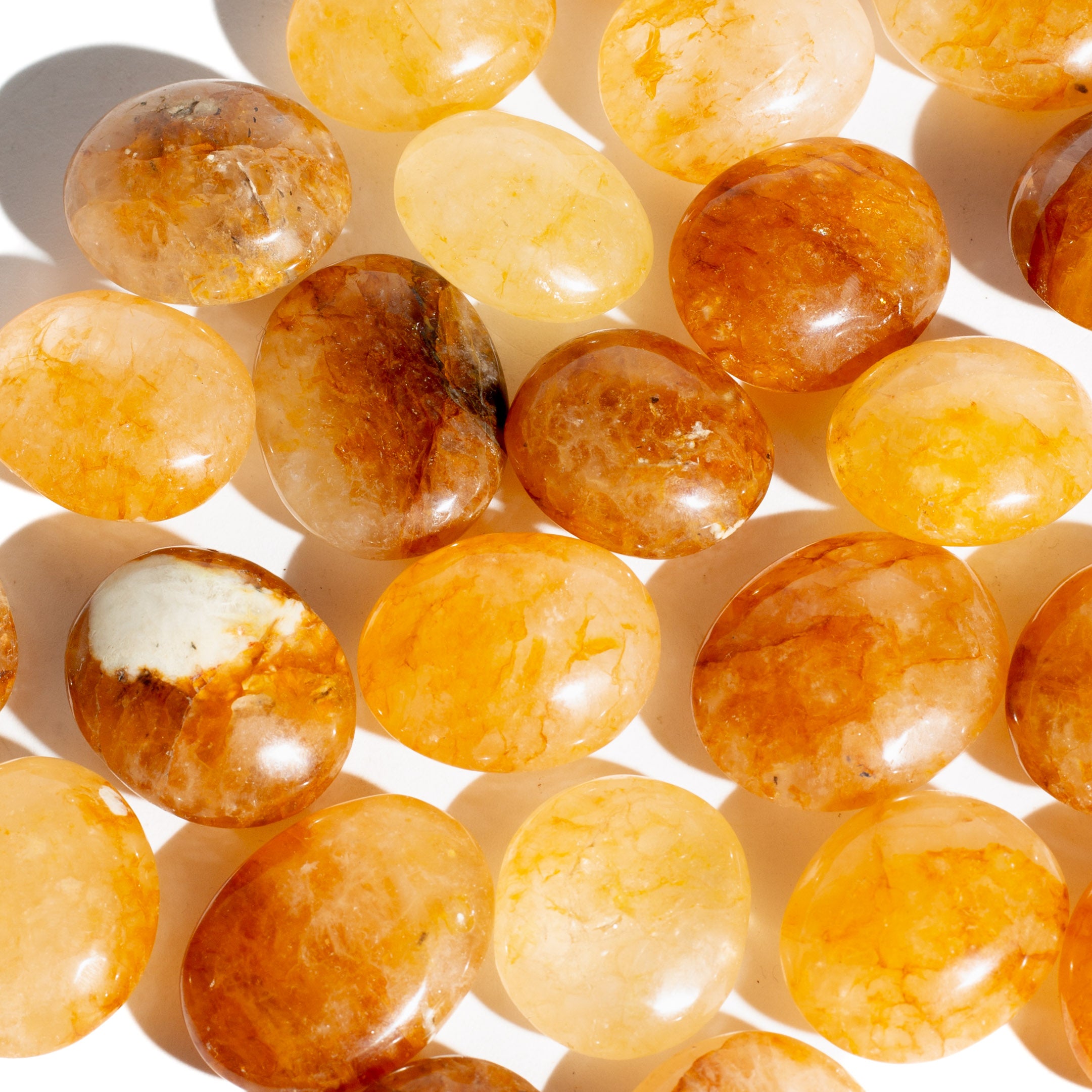 Golden Healer Quartz Tumble Stone - 2.5-3cm