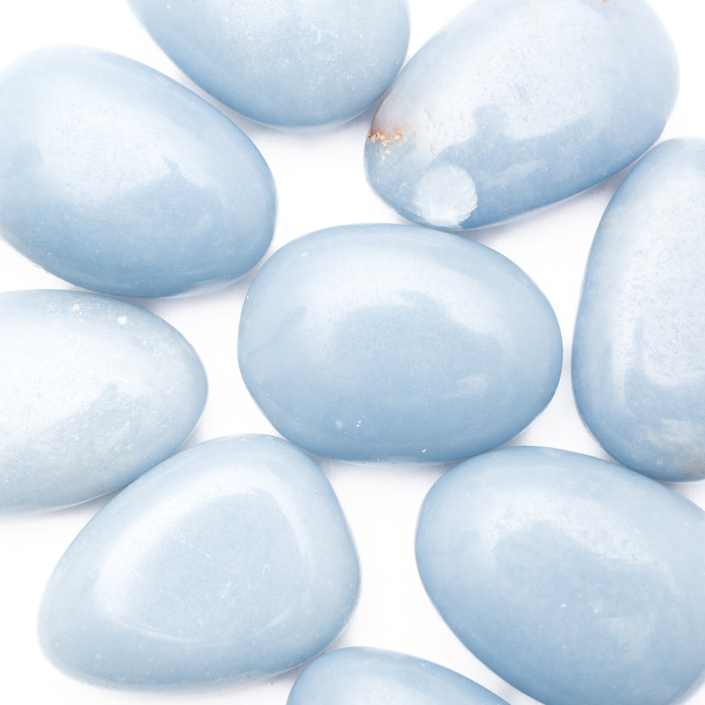 Angelite Tumble Stone- 3cm