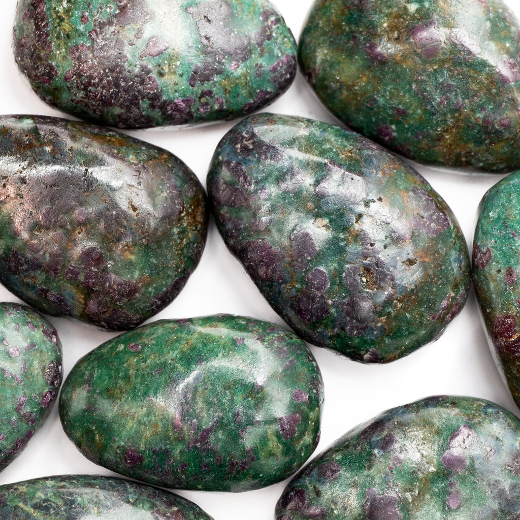 Ruby Fuchsite Tumble Stone- 3cm
