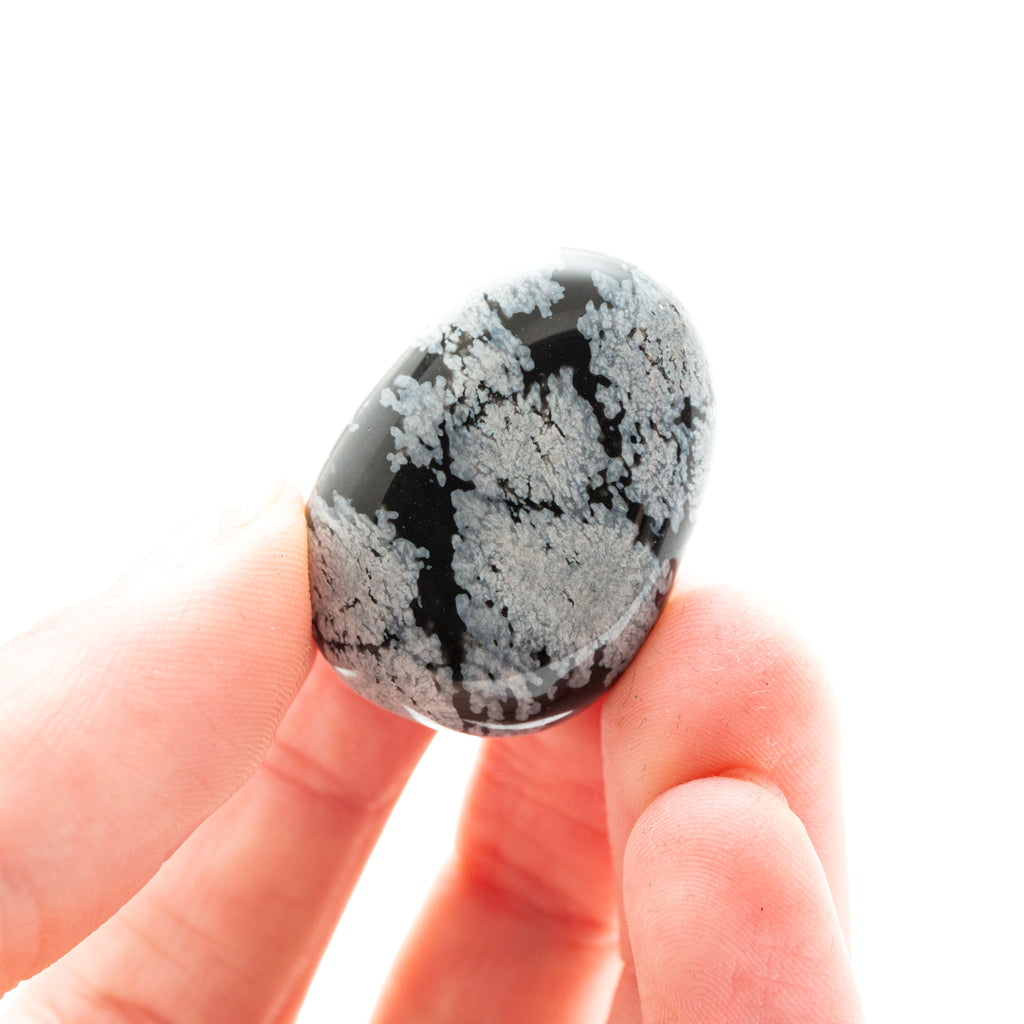 Snowflake Obsidian Tumble Stone- 3cm