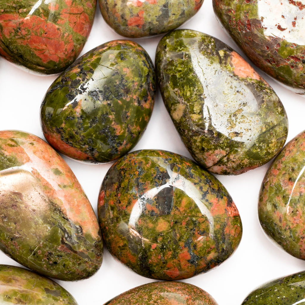 Unakite Tumble Stone- 3cm