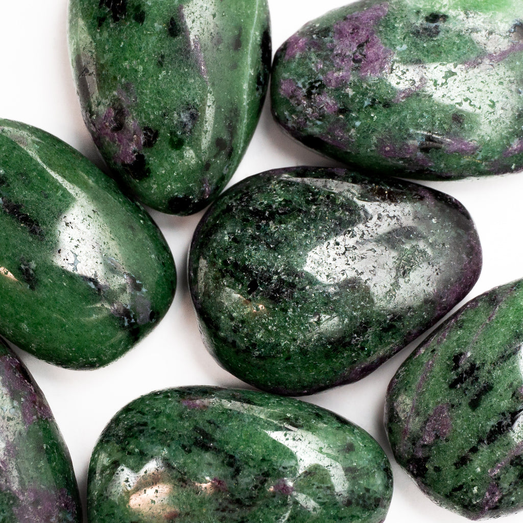 Ruby Zoisite Tumble Stone- 3cm