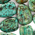 African Turquoise Tumble Stone- 3cm