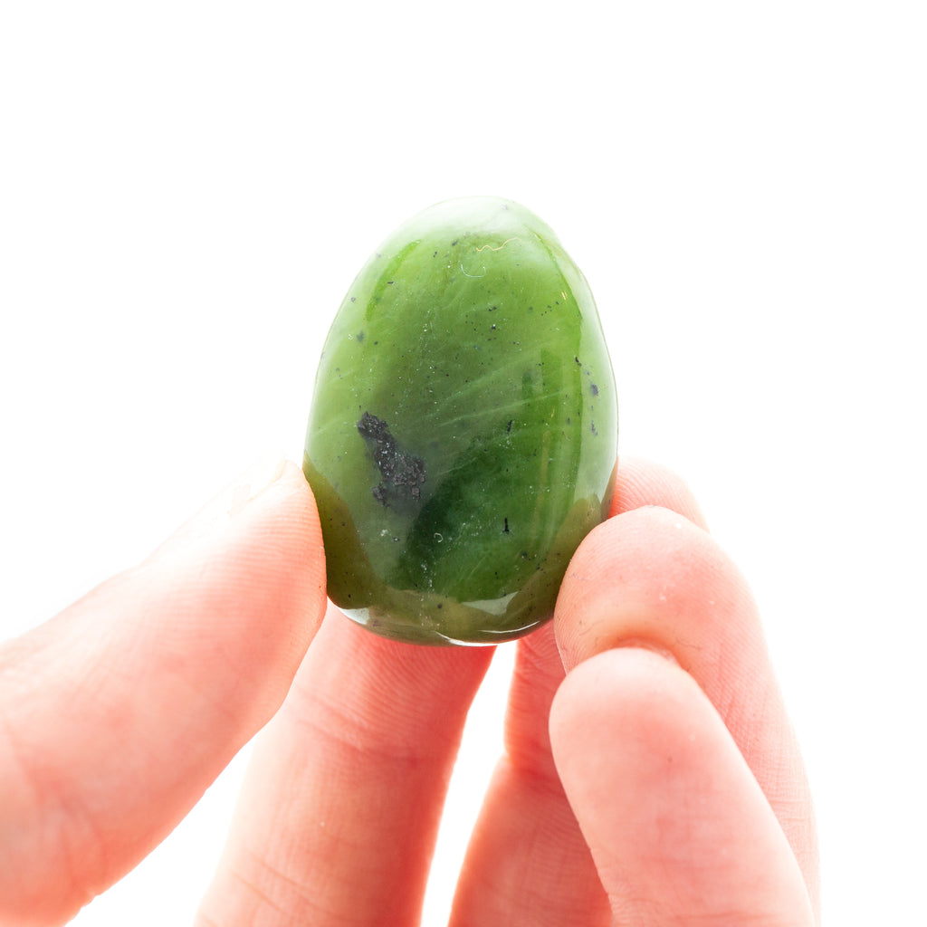 Nephrite Jade Tumble Stone- 3cm