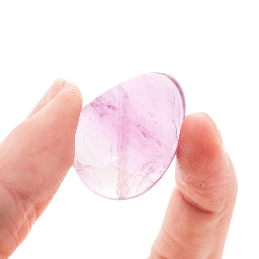 Purple Fluorite Tumble Stone- 3cm