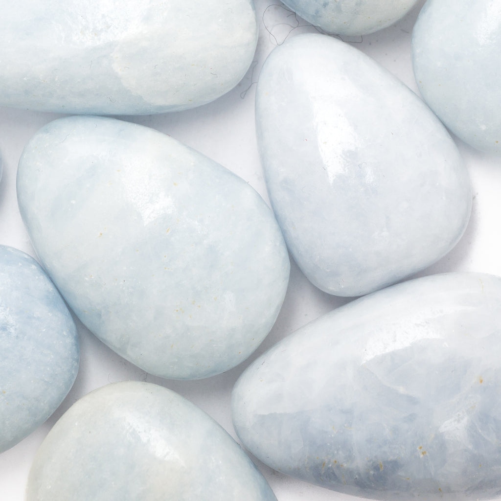 Blue Calcite Tumble Stone- 3cm