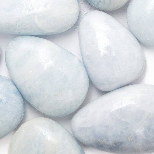 Blue Calcite Tumble Stone- 3cm