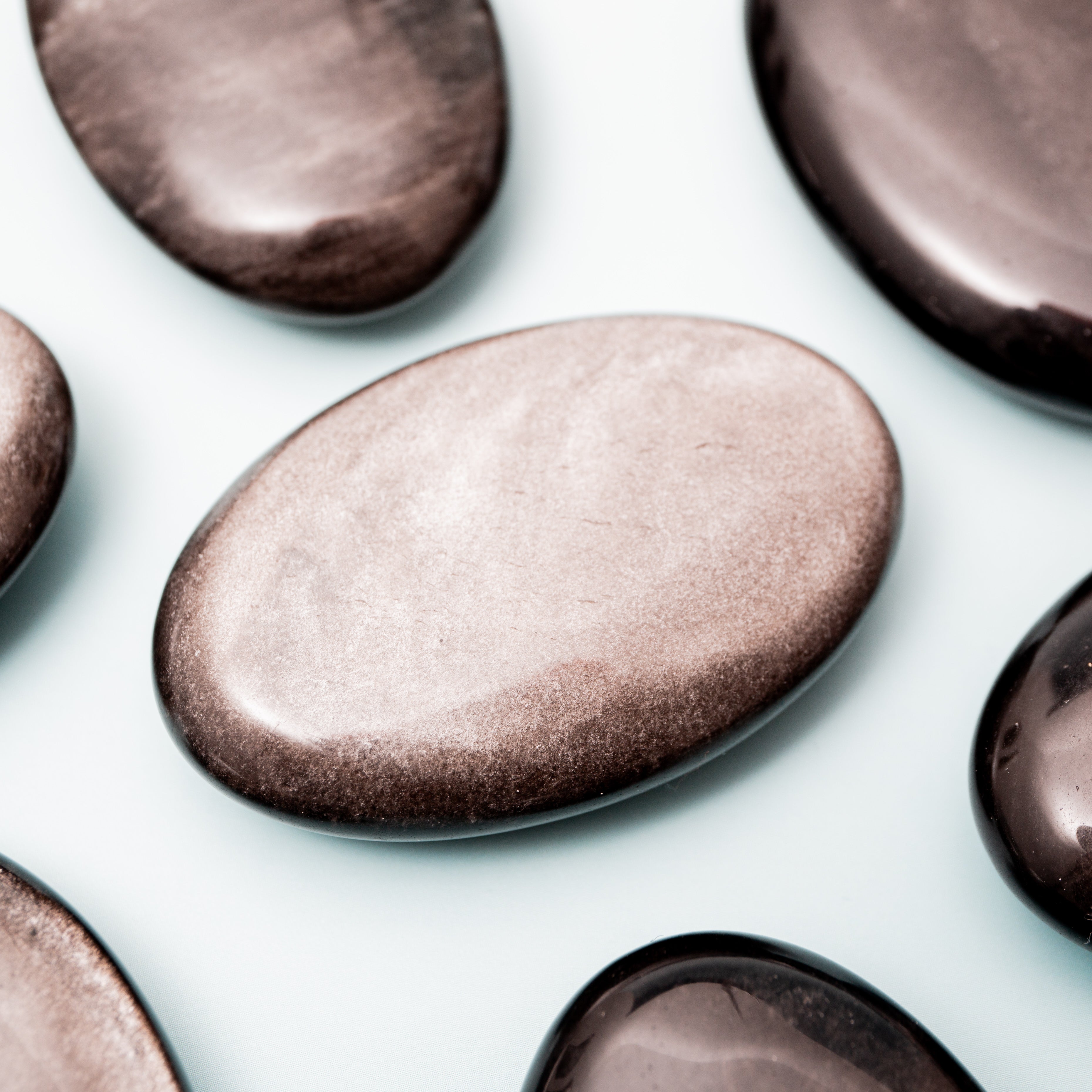 Ezüst obszidián - 5cm