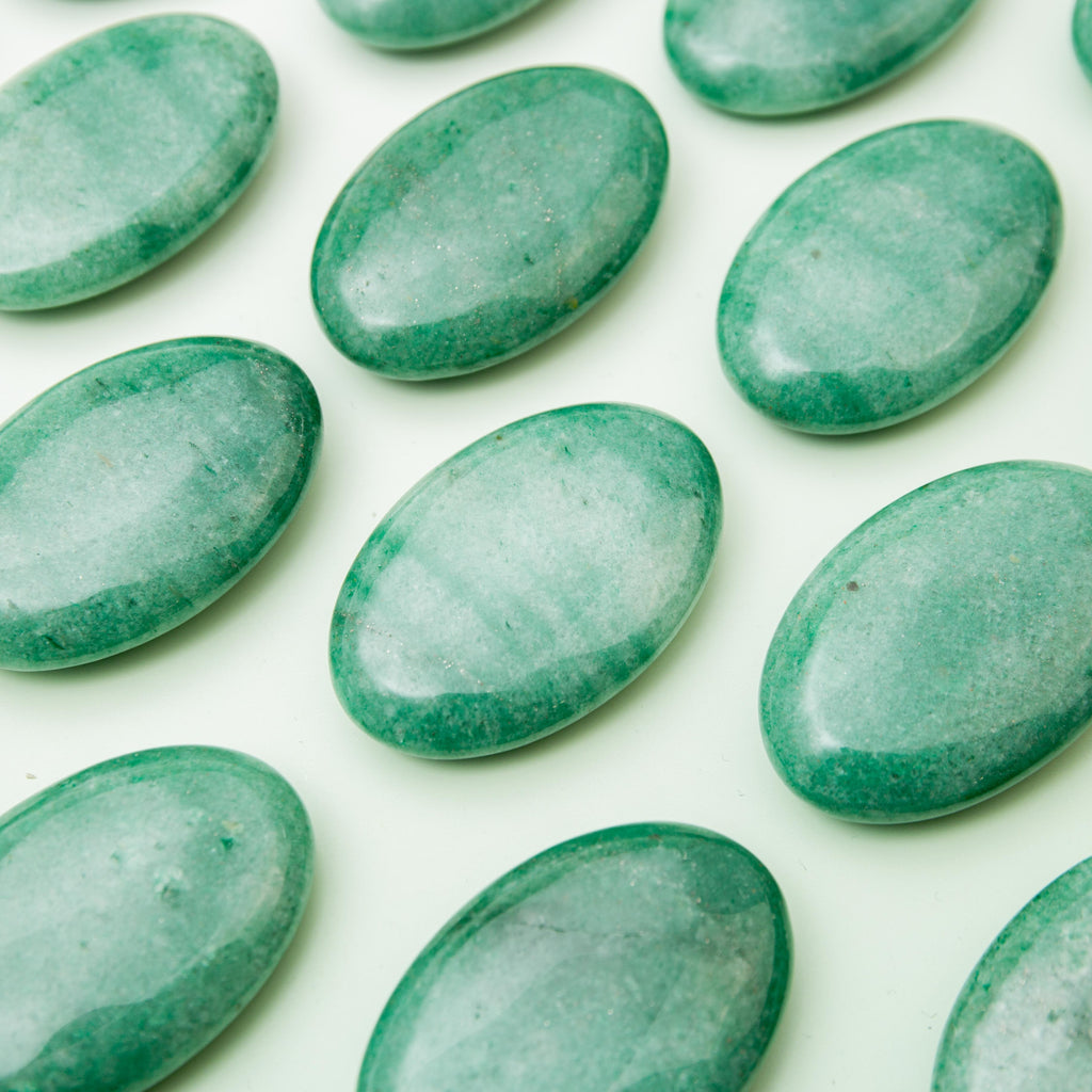 Aventurine Palm Stone - 6cm