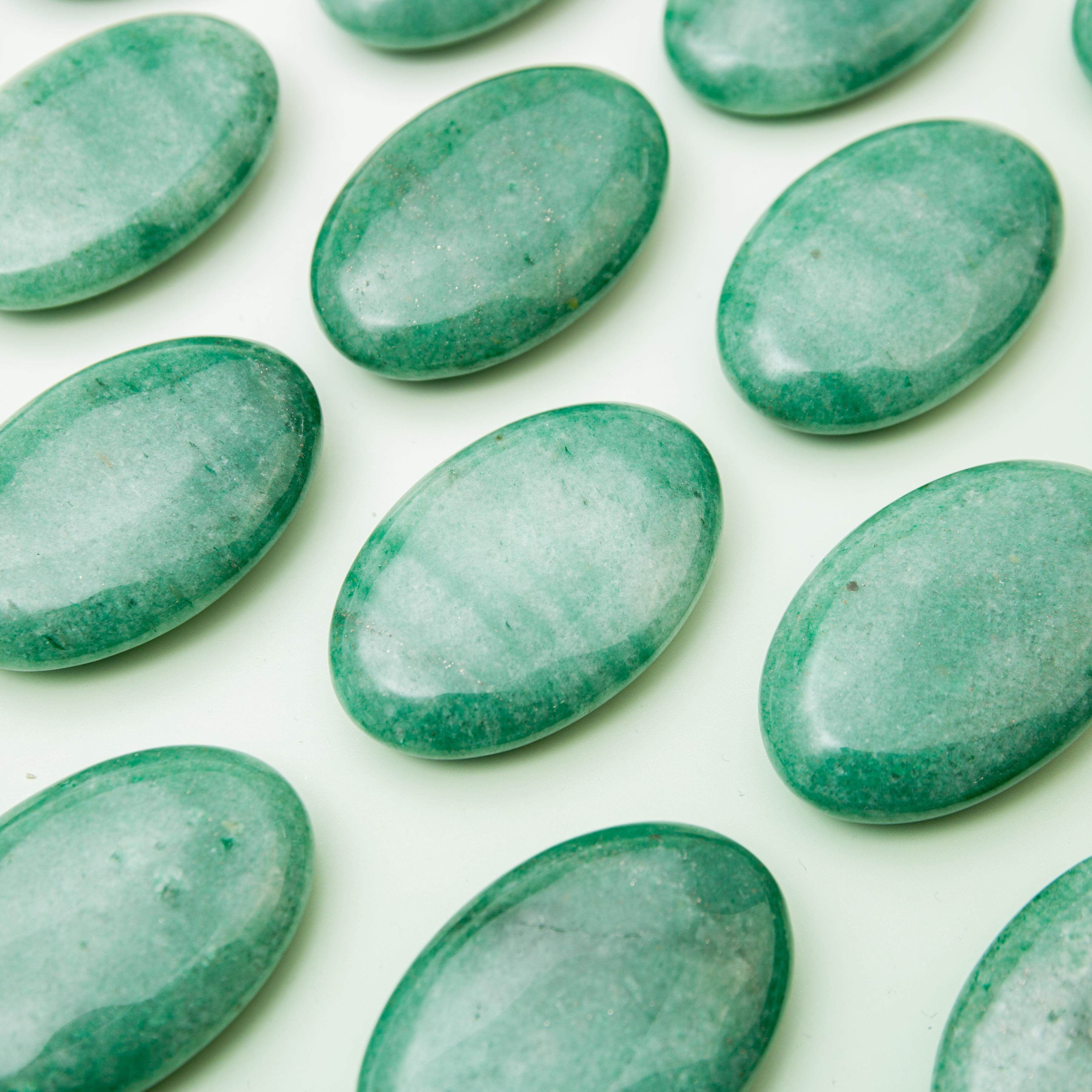 Aventurine Palm Stone - 6cm