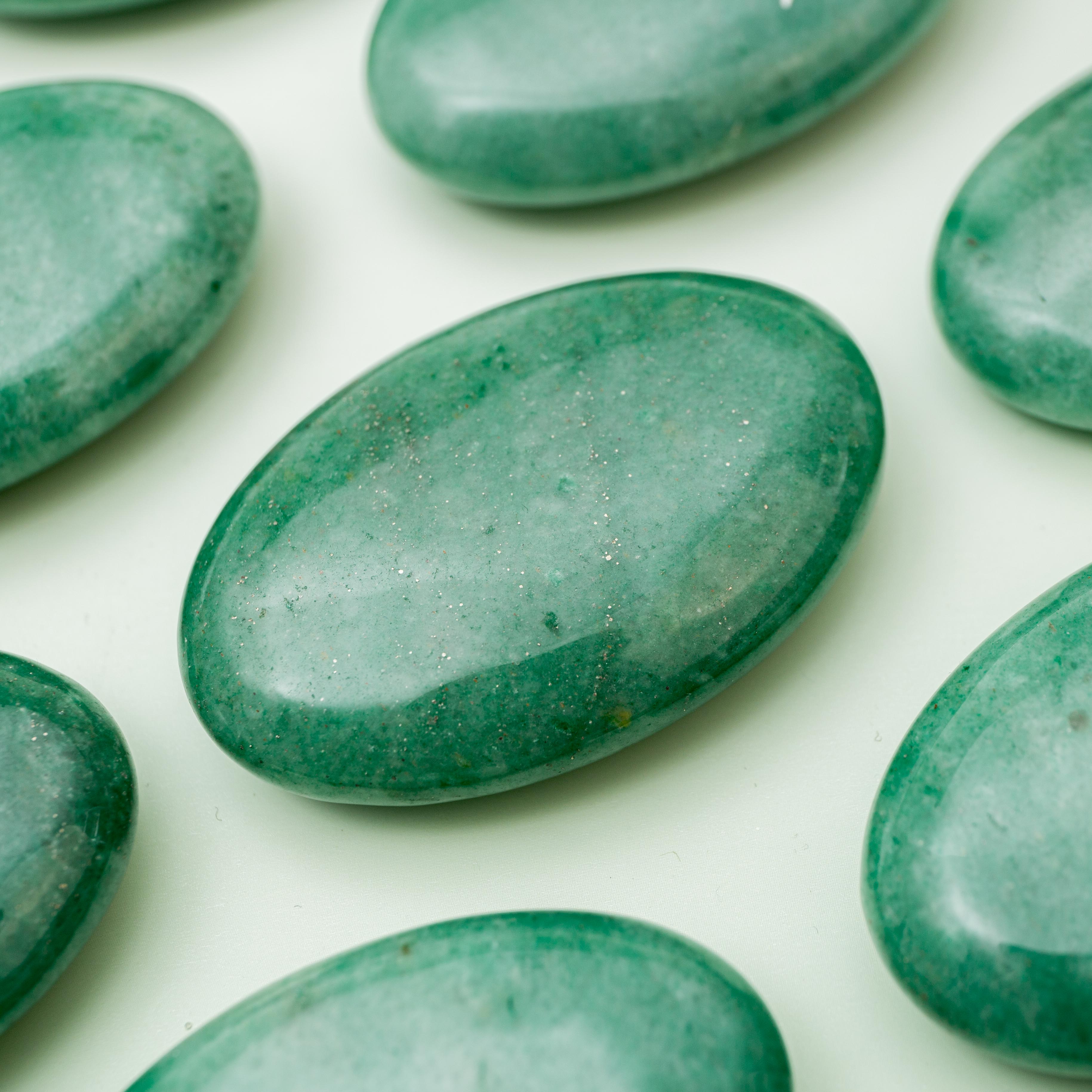 Aventurine Palm Stone - 6cm