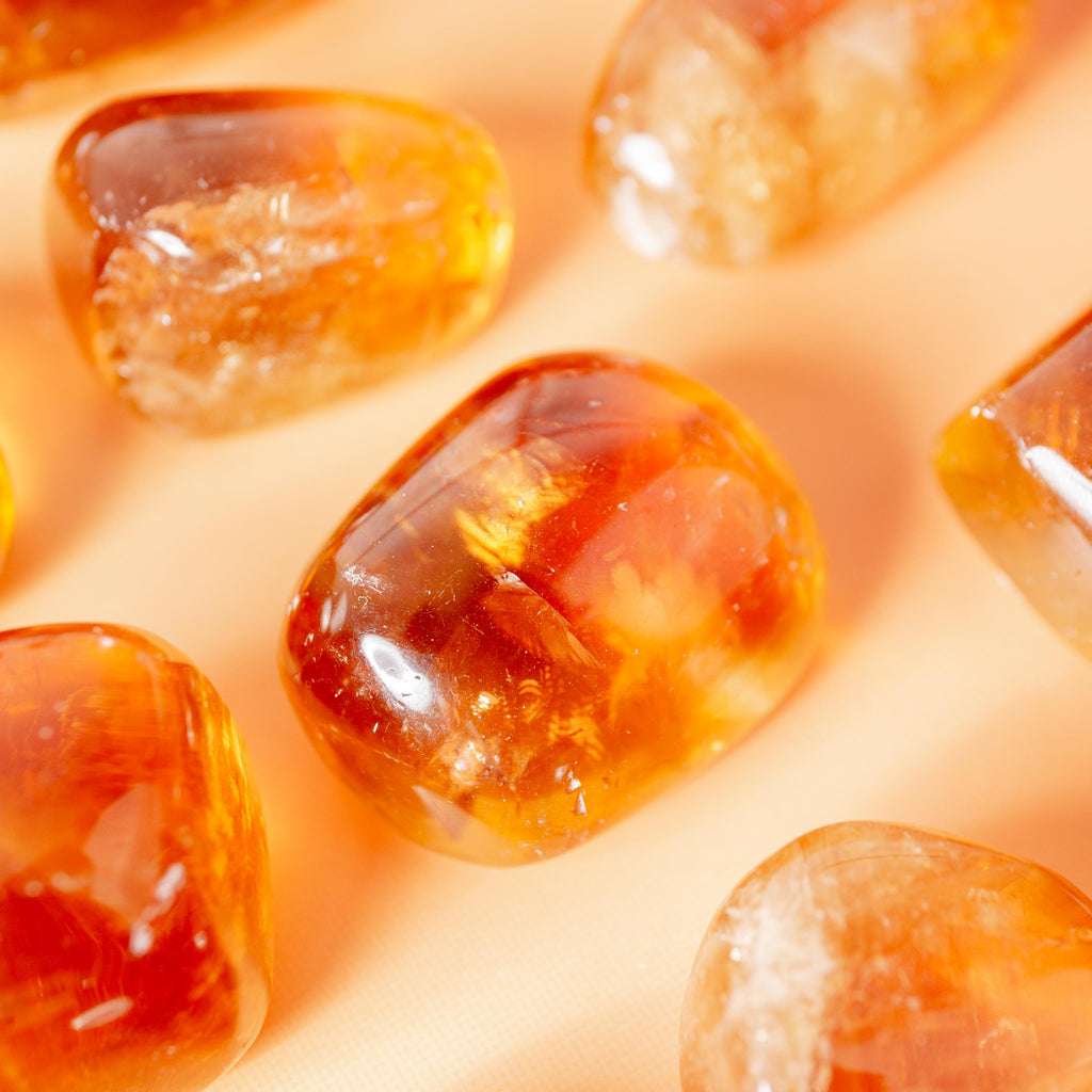 Honey Calcite Tumblestone - 2cm