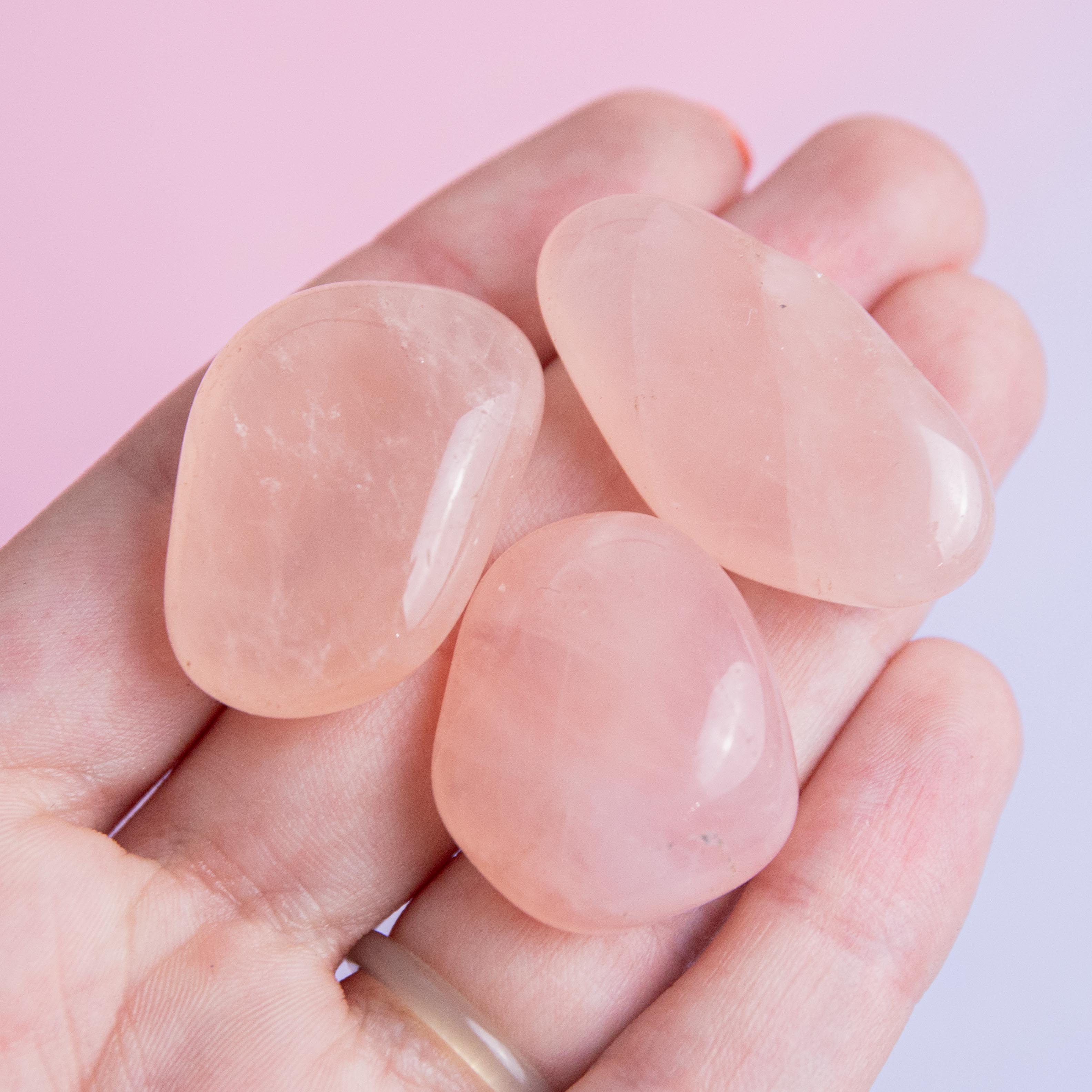 Rose Quartz (South Africa) Tumble Stone - 2-3cm