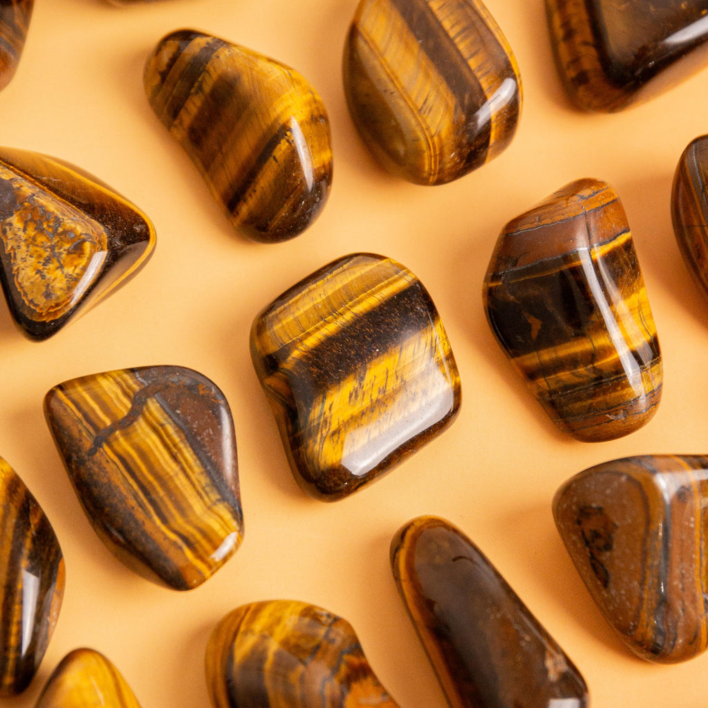 Tiger Eye (South Africa) Tumble Stone - 3-4cm