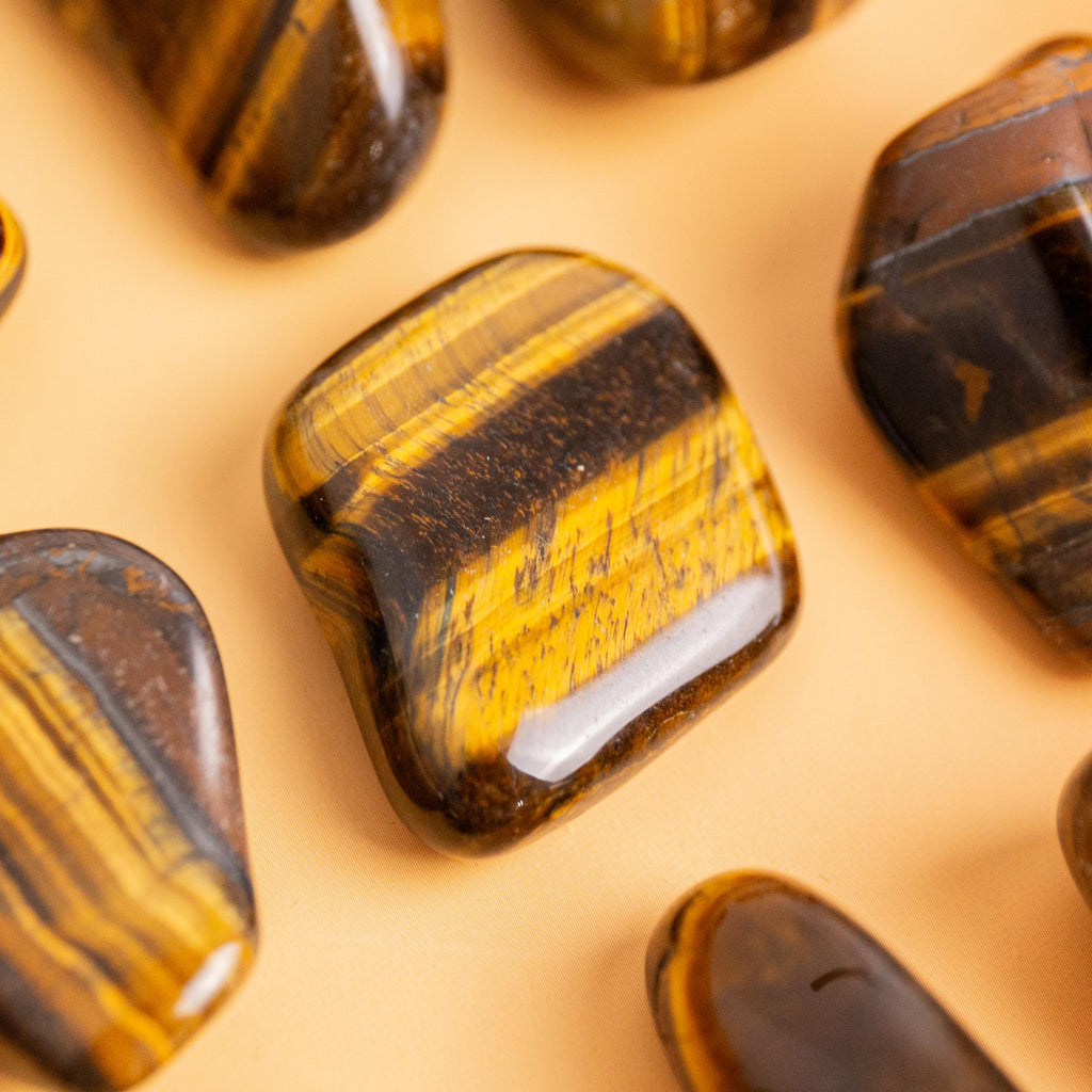 Tiger Eye (South Africa) Tumble Stone - 3-4cm