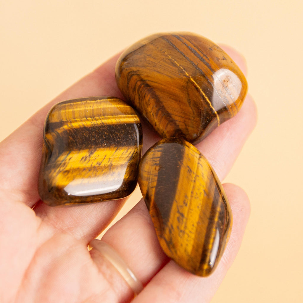 Tiger Eye (South Africa) Tumble Stone - 3-4cm
