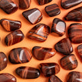 Red Tiger Eye (South Africa) Tumble Stone - 2.5-3cm