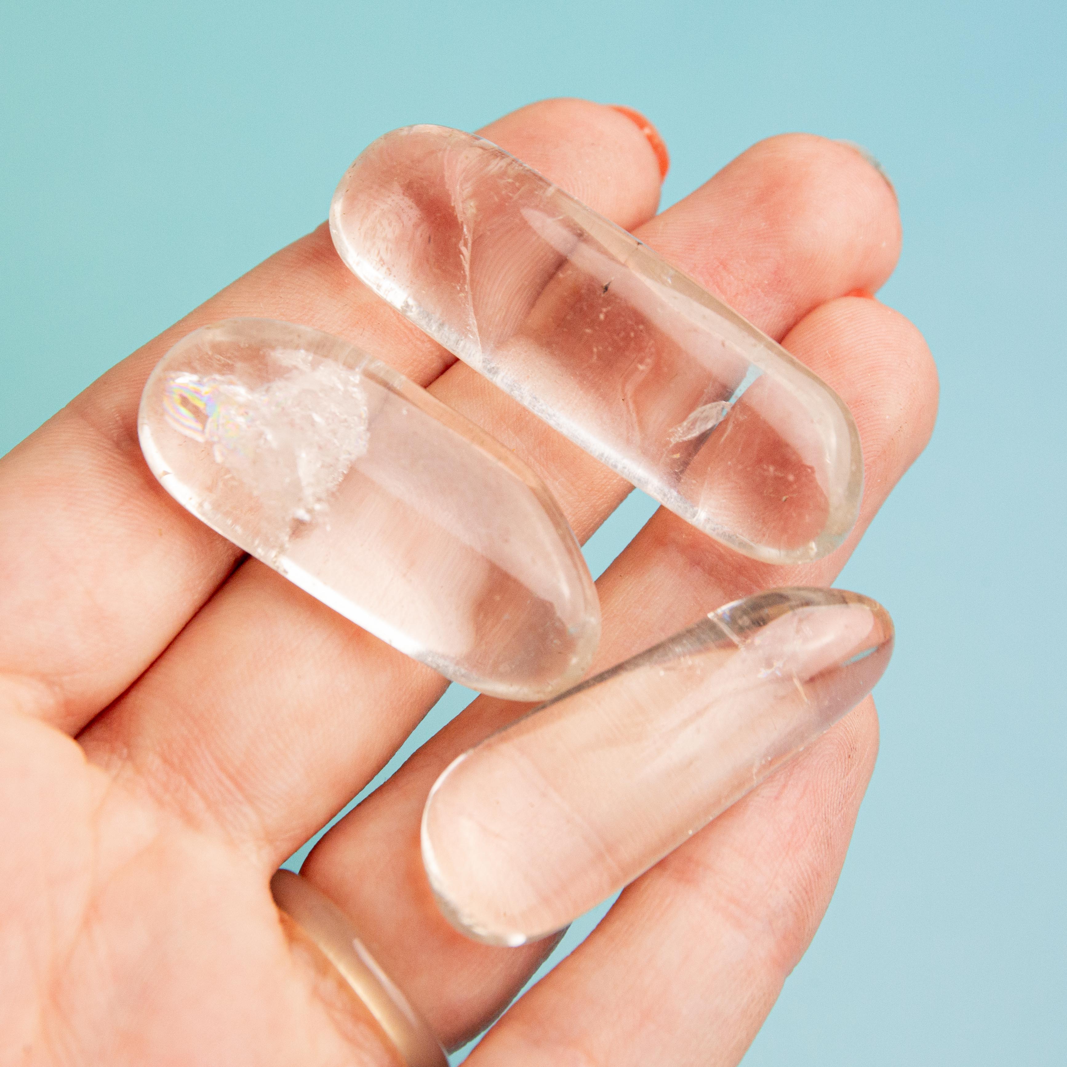 Clear Quartz Africa Tumblestone - 3-4cm (M)