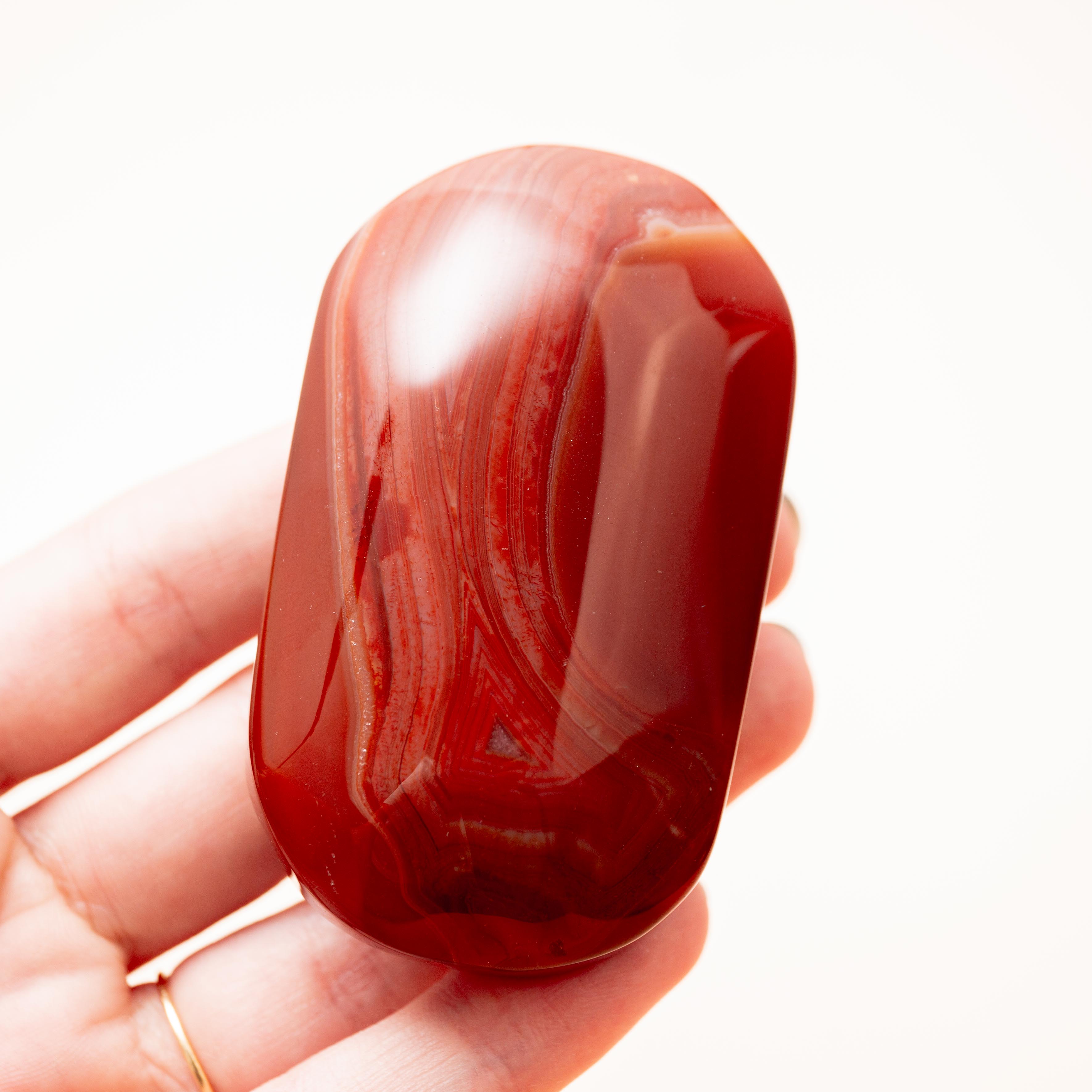 Red Agate - 7.5cm (C)