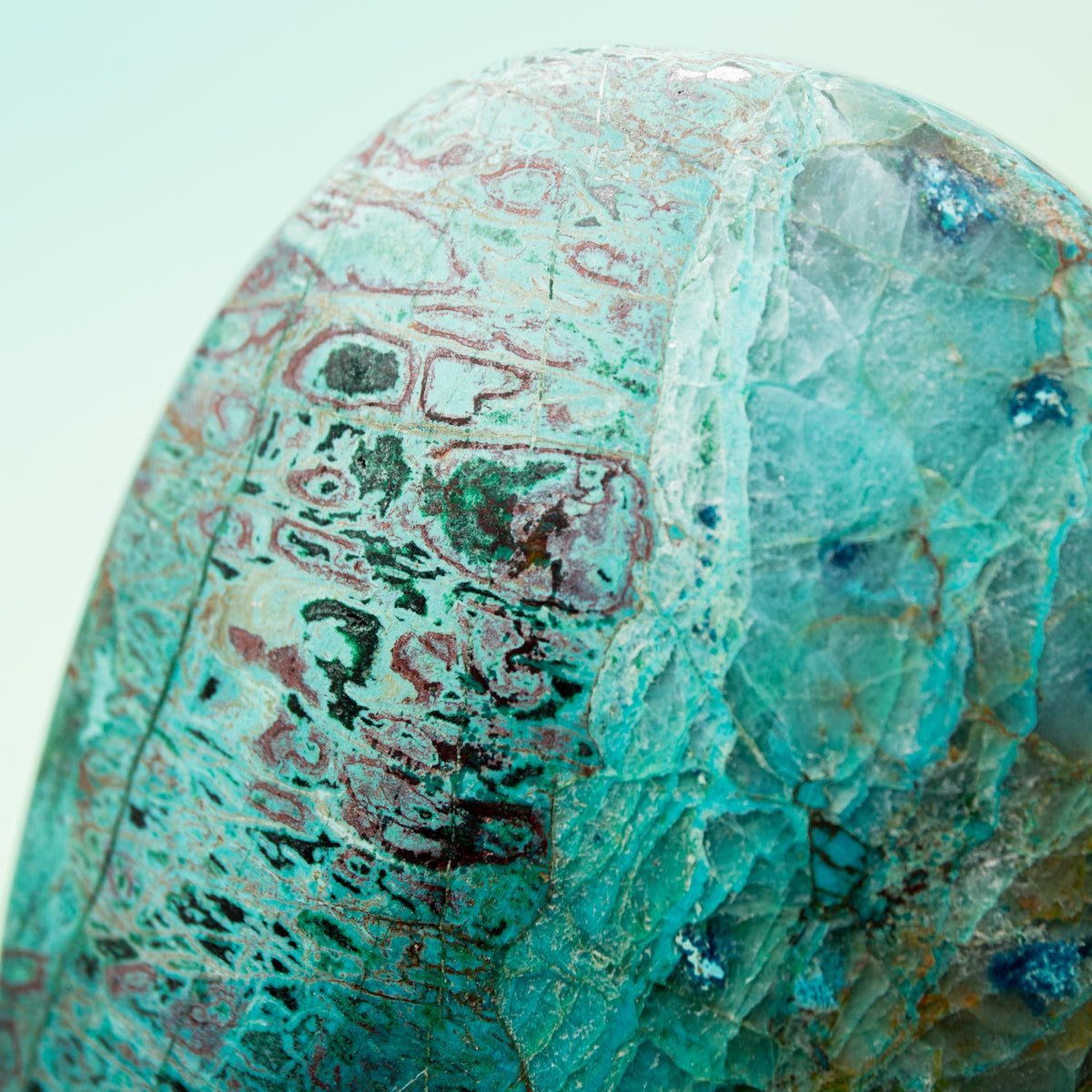 Shattuckite Tumble Stone - 7 cm 117 gr — photo 3