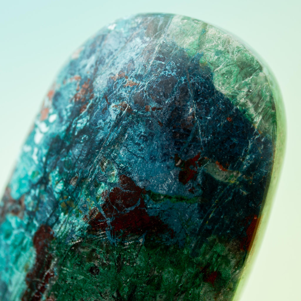 Shattuckite Tumble Stone - 7 cm 90 gr — photo 3