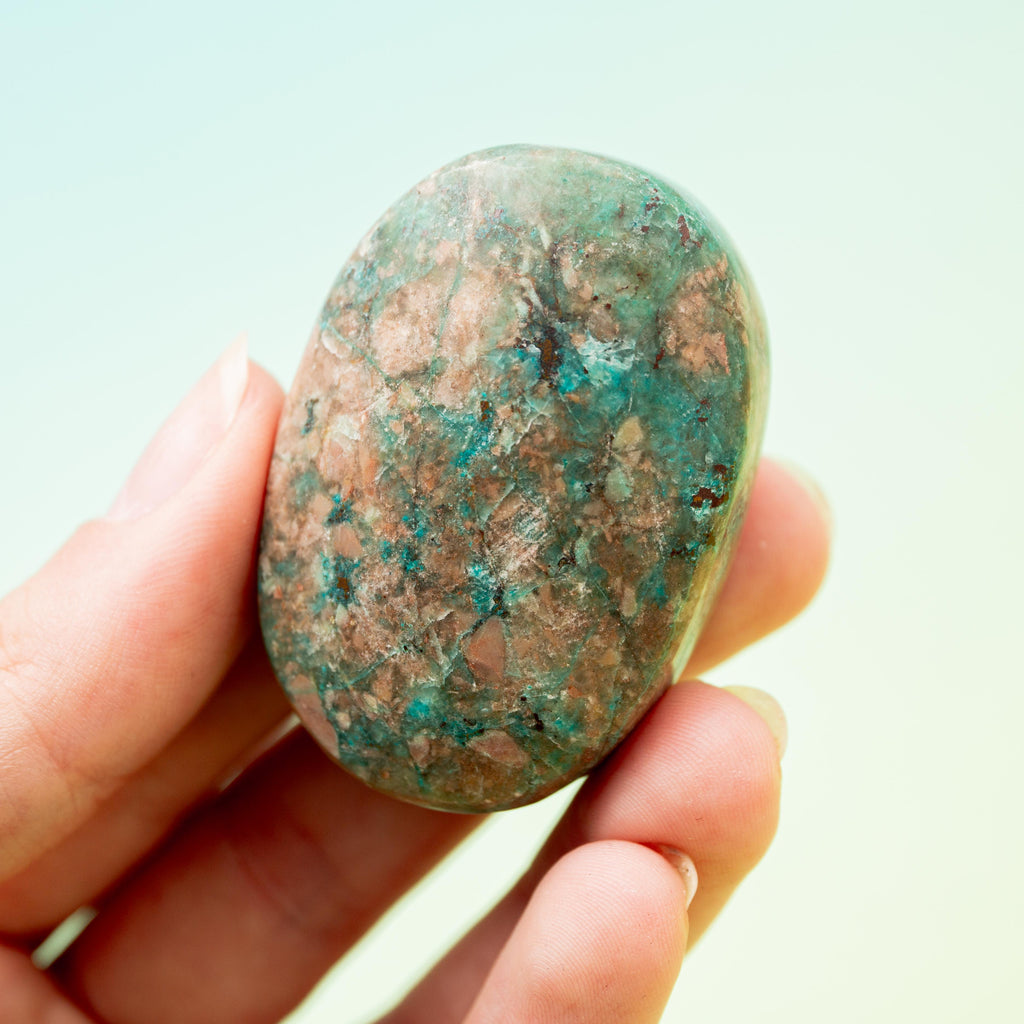 Shattuckite Tumble Stone - 5 cm 52 gr — photo 2