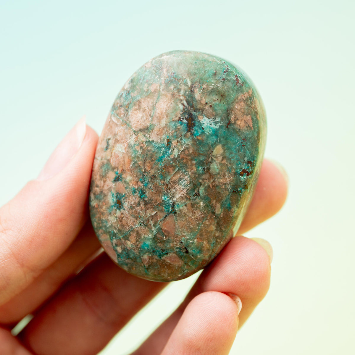 Shattuckite Tumble Stone - 5 cm 52 gr — photo 2