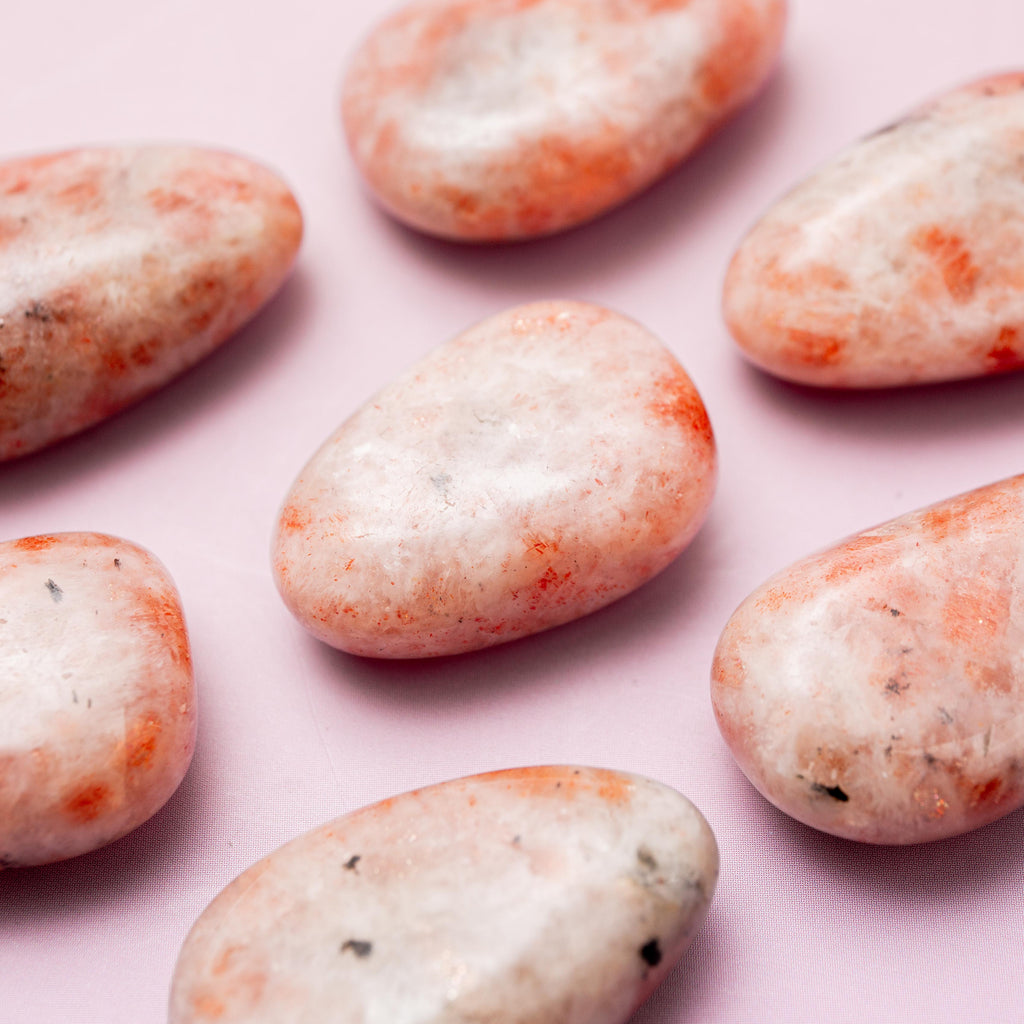 Sunstone Tumble Stone - 3 cm