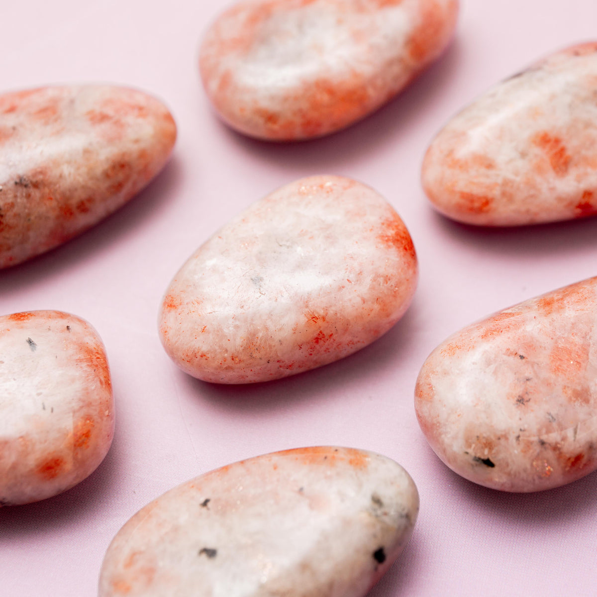 Sunstone Tumble Stone - 3 cm
