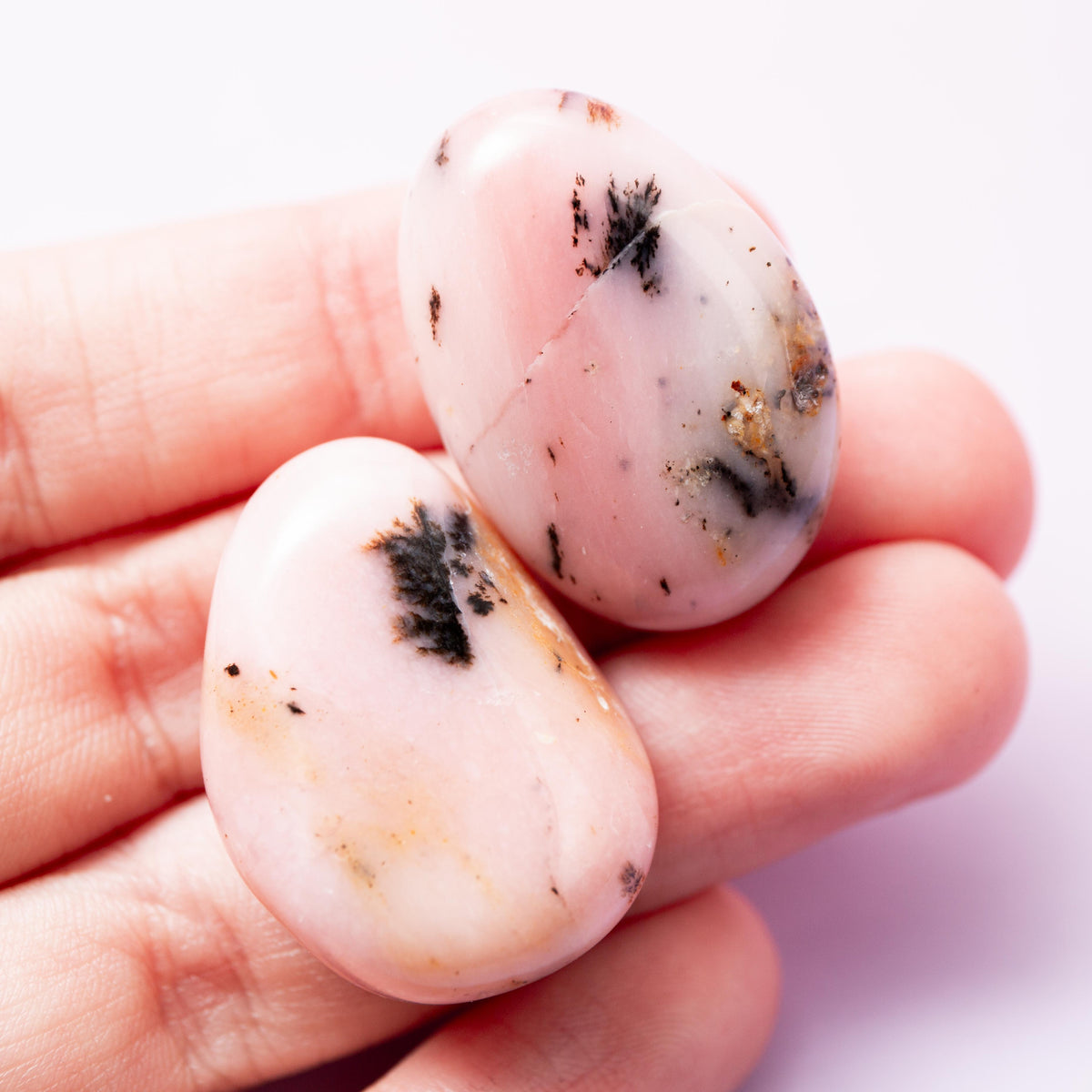 Pink Opal Tumble Stone - 3 cm