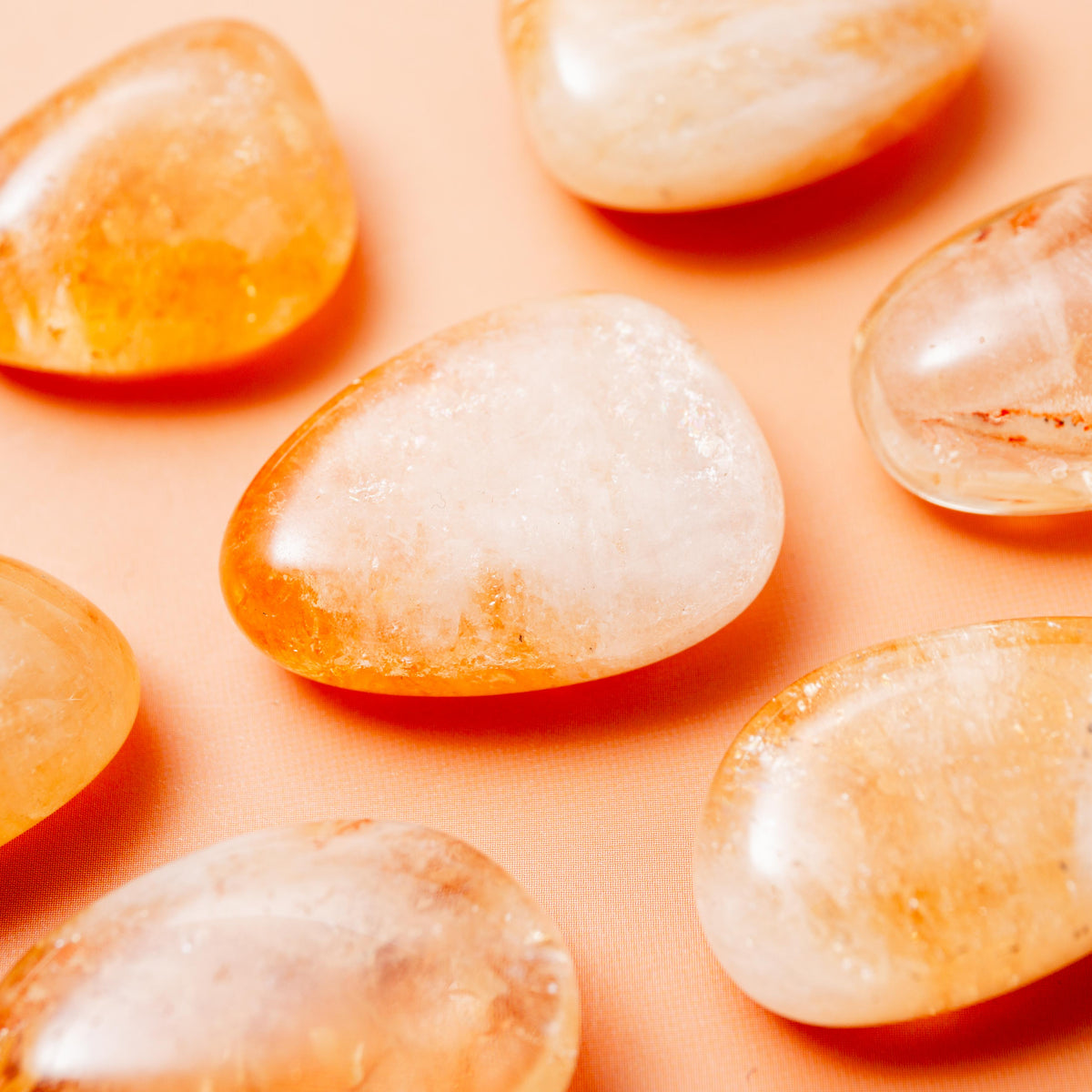 Citrine Tumble Stone - 3 cm