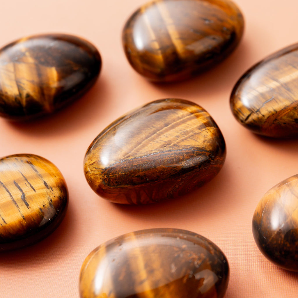 Tiger's Eye Tumble Stone - 3 cm