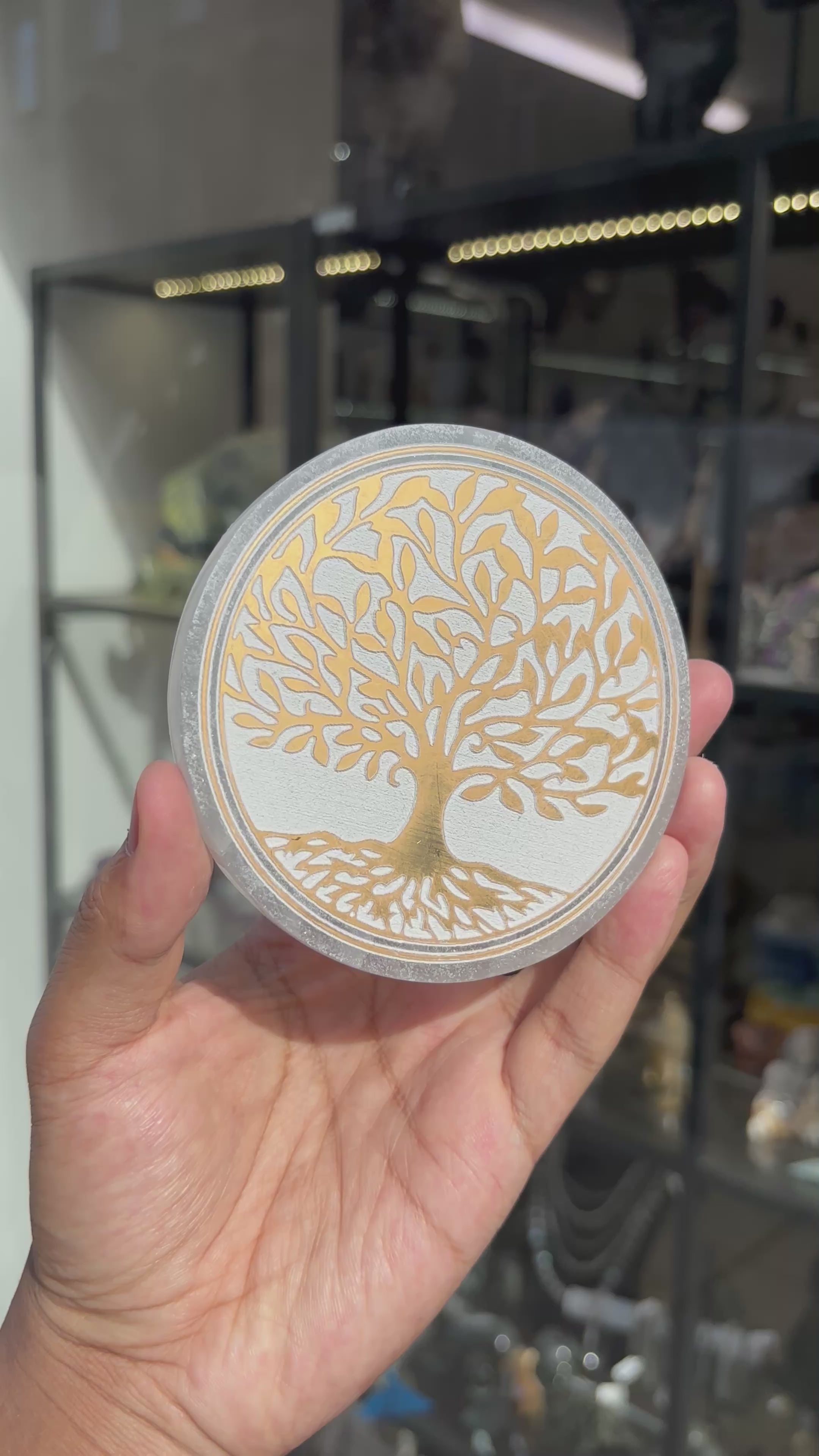 Selenite Tree of Life - 10cm